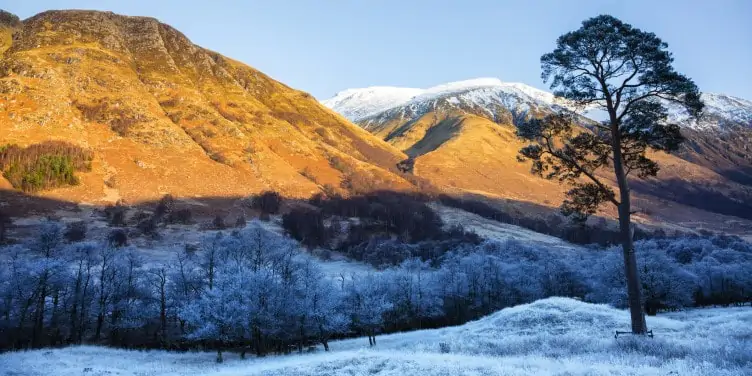 Sunset on Glen Nevis