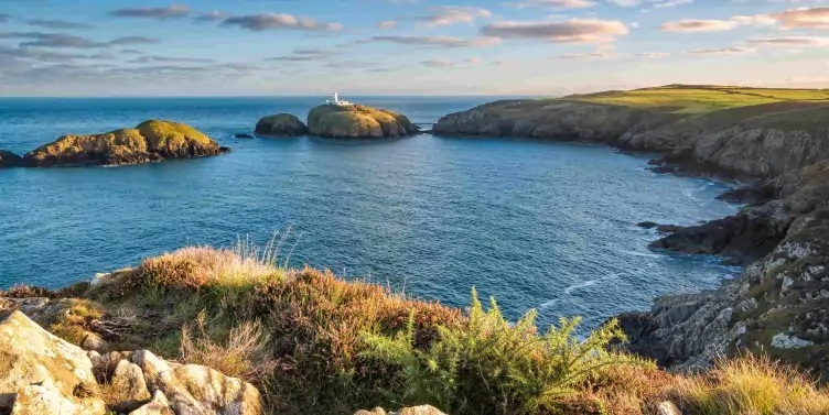 View over the sea at Pembrokeshire Coast National Park