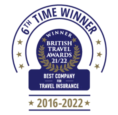 British Travel Awards Winner 2016-2022