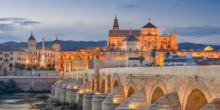 Sunrise view over the city of Malaga, one of the top cities to visit in Spain